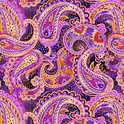 Purple - Paisley